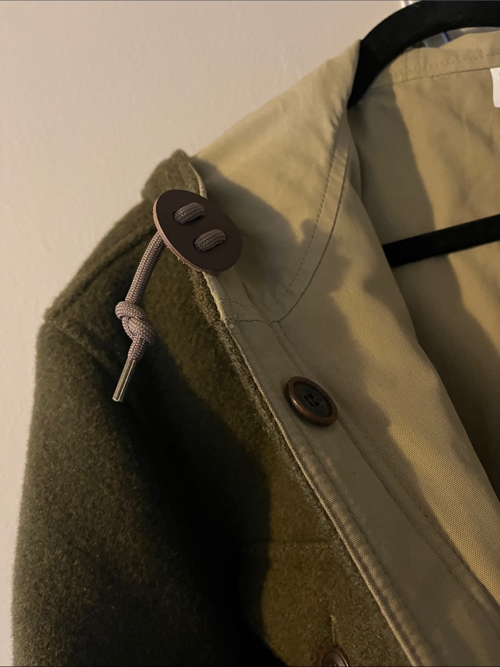 Filson Snohomish Olive Hooded Wool Jacket Sz S Like New Condition! - Picture 9 of 12